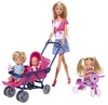 Набор кукольный Simba Toys Steffi Love Штеффи с детьми и аксессуарами