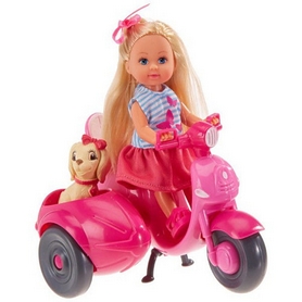 Набор кукольный Simba Toys "Эви Прогулка на скутере" - Фото №3