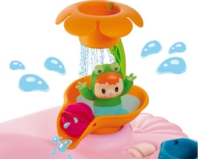 Стульчик для купания Cotoons с игровой панелью Smoby Toys (розовый) - Фото №3