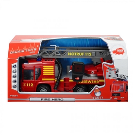 Машина пожарная Dickie Toys Город со звуковыми, световыми и водными эффектами (43 см) - Фото №3