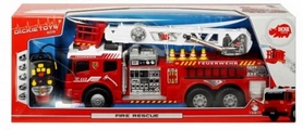 Машина пожарная Dickie Toys на ДУ со звуковыми и световыми эффектами - Фото №4