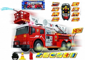 Машина пожарная Dickie Toys на ДУ со звуковыми и световыми эффектами - Фото №6