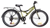 Велосипед подростковый горный Discovery Flint 14G Vbr с багажником 2018 - 24",  рама - 14", черно-желтый (OPS-DIS-24-097)