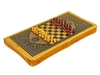 Набор настольных игр 2 в 1 деревянный (нарды, шахматы) BAKU B4825, 44 x 44 см - Фото №3