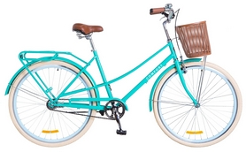 Велосипед міський жіночий Dorozhnik Comfort 2018 - 28 ", рама - 19,5", бірюзовий (OPS-D-28-103)