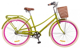 Велосипед міський жіночий Dorozhnik Comfort 2018 - 28 ", рама-19,5", салатовий (OPS-D-28-110)