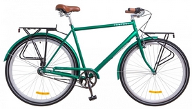 Велосипед городской мужской Dorozhnik Comfortable (Planetary Hub) 2018 - 28", рама - 22", зеленый (OPS-D-28-107)