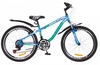Велосипед подростковый горный Discovery Flint AM 14G DD St 2018 - 24", рама - 13", синий (OPS-DIS-24-078)