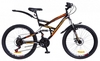 Велосипед горный Discovery Canyon AM2 14G DD St с крылом Pl 2018 - 26", рама - 19", оранжевый (OPS-DIS-26-125)