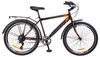 Велосипед городской Discovery Prestige Man с крылом Pl 2018 - 26", рама-18", черно-оранжевый (OPS-DIS-26-139)