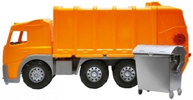 Машина Dickie Toys "Мусоровоз с баком" 58 см