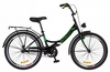 Велосипед подростковый Formula Smart 14G Vbr St с багажником и фонарём 2018 - 24", рама - 15", черно-зеленый (OPS-FR-24-109)