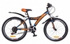 Велосипед подростковый Formula Stormy AM 14G Vbr St 2018 - 24", рама - 13", черно-оранжевый (OPS-FR-24-118)