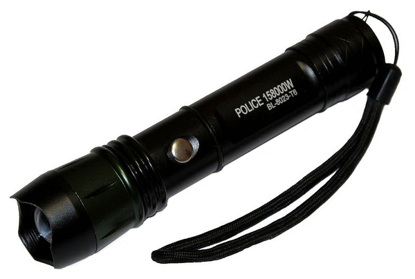 

Фонарь светодиодный ручной Bailong BL-8023-XPE, Черный
