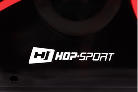 Велотренажер горизонтальный Hop-Sport HS-67R Axum black/red - Фото №10