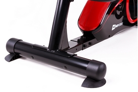 Велотренажер горизонтальний Hop-Sport HS-67R Axum black / red - Фото №11
