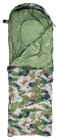 Мешок спальный (спальник) Green Camp S1005B - камуфляж зеленый - Фото №2
