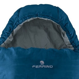 Мешок спальный (спальник) Ferrino Yukon Plus SQ Maxi синий, левый - Фото №4