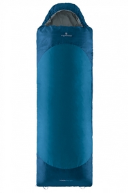 Мешок спальный (спальник) Ferrino Yukon Plus SQ синий, левый