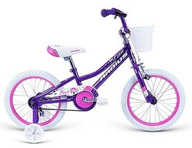 Велосипед детский Radius Pixie 2018 - 16", рама - 9", фиолетоый (SKD-74-59)