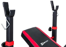 Скамья для жима Hop-Sport HS-1020 с тягой + набор Strong, 55 кг - Фото №8