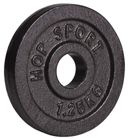 Скамья для жима Hop-Sport HS-1055 + набор Strong, 83 кг - Фото №4
