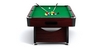 Стол бильярдный Hop-Sport VIP Extra 7 футов вишнево-зеленый + комплект для игры - Фото №3