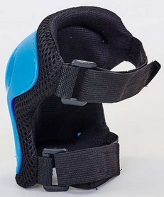 Захист для катання (наколінники, налокітники, рукавички) Kepai, блакитна - Фото №4