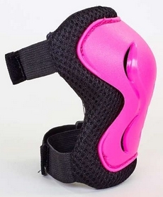 Захист для катання (наколінники, налокітники, рукавички) Kepai, рожева - Фото №3