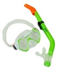 Набор для плавания детский ZLT M169-SN69-SIL_GR (маска + трубка) - зеленый