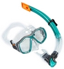 Набор для плавания ZLT M276-SN120-PVC-GR (маска + трубка) - зеленый