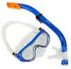 Набор для плавания подростковый ZLT M161-SN93-SIL-BL (маска + трубка) - синий