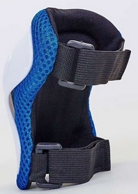 Защита для катания (наколенники, налокотники, перчатки) Kepai, синяя - Фото №4