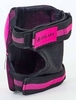 Защита детская для катания (наколенники, налокотники, перчатки) Kepai, розовая - Фото №3