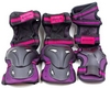 Захист для катання (наколінники, налокітники, рукавички) Kepai, фіолетова