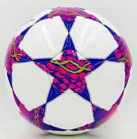 Мяч футбольный Star Champions Leagues, бело-фиолетовый, №4 - Фото №2