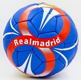 М'яч футбольний Star Madrid, синьо-червоний, №5 - Фото №2