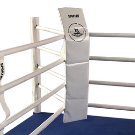 Ринг боксерский профессиональный Sportko (канаты - 6,1х6,1 м), 7х7х1 м - Фото №2