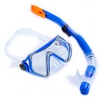 Набор для плавания ZLT M166-SN52-PVC-BL (маска + трубка) - синий