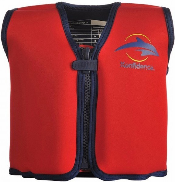 

Жилет плавательный Original Konfidence Jacket Scoot красный/желтый - 6-7 г (KJ01-07)