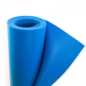 Коврик для йоги (йога-мат) Izolon Yoga Master, синий - Фото №2