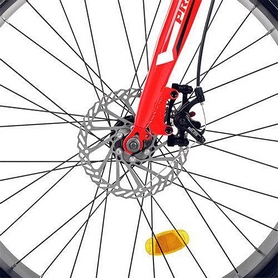 Велосипед горный фэтбайк Profi Power - 26", рама - 17", красный (1.0 S26.3) - Фото №6