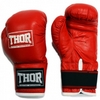 Перчатки боксерские детские Thor Junior Leather Red (513 Leather) - Фото №2