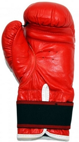 Перчатки боксерские детские Thor Junior Leather Red (513 Leather) - Фото №4