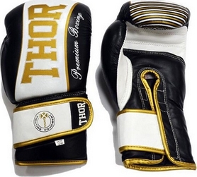 Перчатки боксерские Thunder Leather черные (529/09) - Фото №2