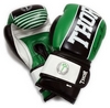 Перчатки боксерские Thunder Leather зеленые (529/12)