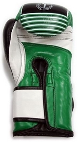 Перчатки боксерские Thunder Leather зеленые (529/12) - Фото №2