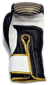 Перчатки боксерские Thunder PU черные (529/13) - Фото №3