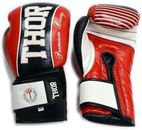 Перчатки боксерские Thunder PU красные (529/13) - Фото №2