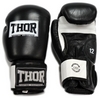 Перчатки боксерские Thor Sparring PU Black/White (558) - Фото №2
